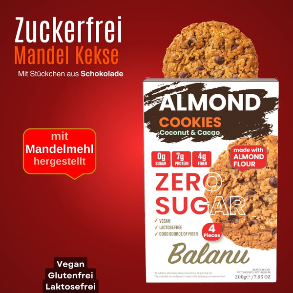 Zero Sugar Mandelkekse 200 Gr
