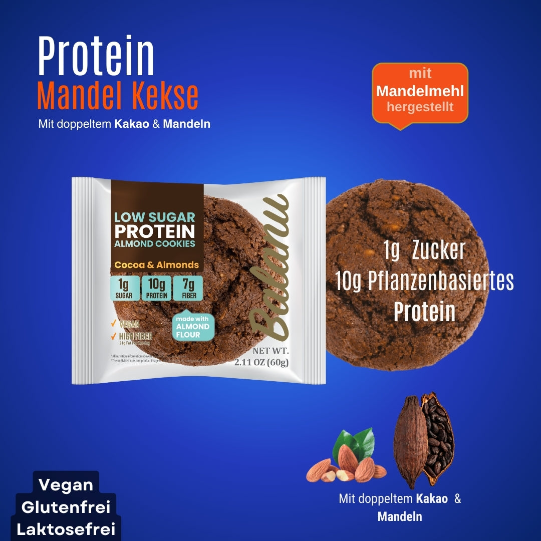 Protein Mandelkekse 60 Gr x 3 – Balanu GmbH Protein Mandelkekse 60 Gr x 3 – Balanu GmbH