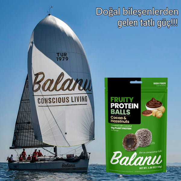 Protein Bällchen Kakao & Haselnüsse 110 Gr x 6