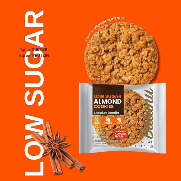 Low Sugar Mandelkekse 50 Gr x 3