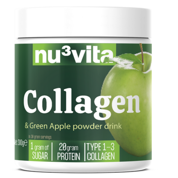 Collagenhaltiges & Grüner Apfel Pulvergetränk 225 Gr