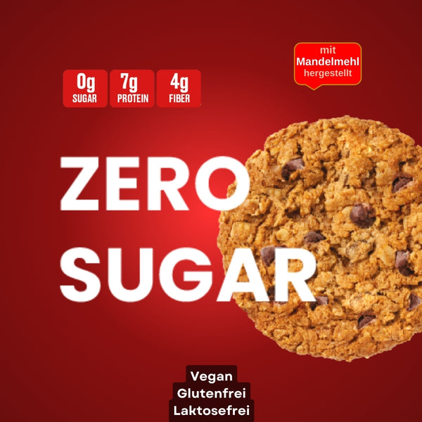 Zero Sugar Mandelkekse 50 Gr x 3