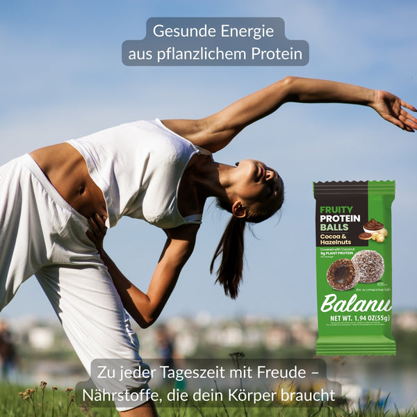 Fruity Protein Balls Kakao & Haselnüsse 55 g x 6