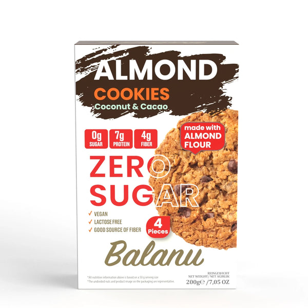 Zero Sugar Mandelkekse 200 Gr