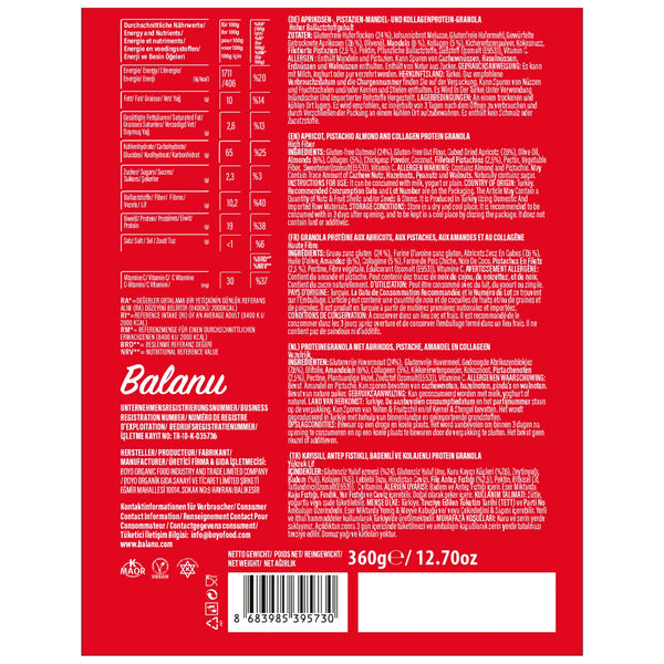 Kollagen Granola 360 Gr