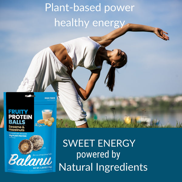 Fruity Protein-Bällchen mit Tahin & Haselnüssen 110 Gr x 6