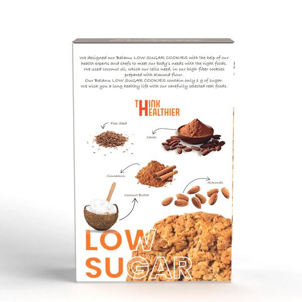 Low Sugar Mandelkekse 200 Gr