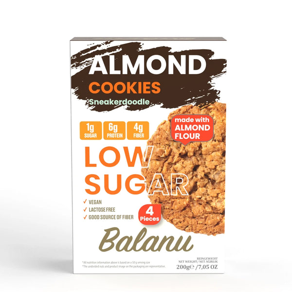 Low Sugar Mandelkekse 200 Gr