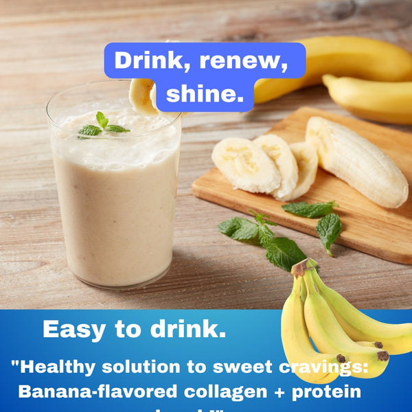 Bananen-Proteinpulver-Getränk 225 Gr