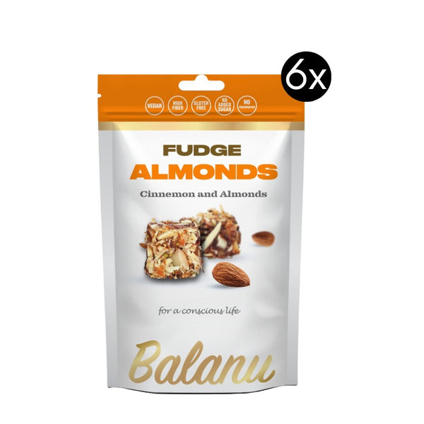Fudge Mandeln Zimt und Mandeln 100 Gr x 6