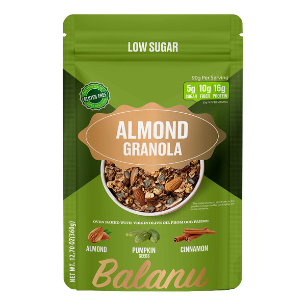 Mandel Granola 360 Gr