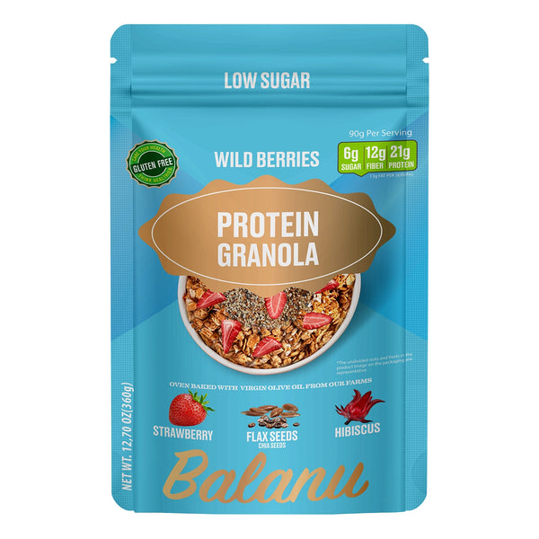 Wildbeeren Granola 360 Gr