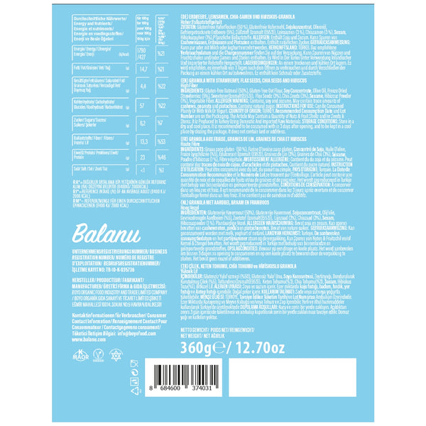 Wildbeeren Granola 360 Gr