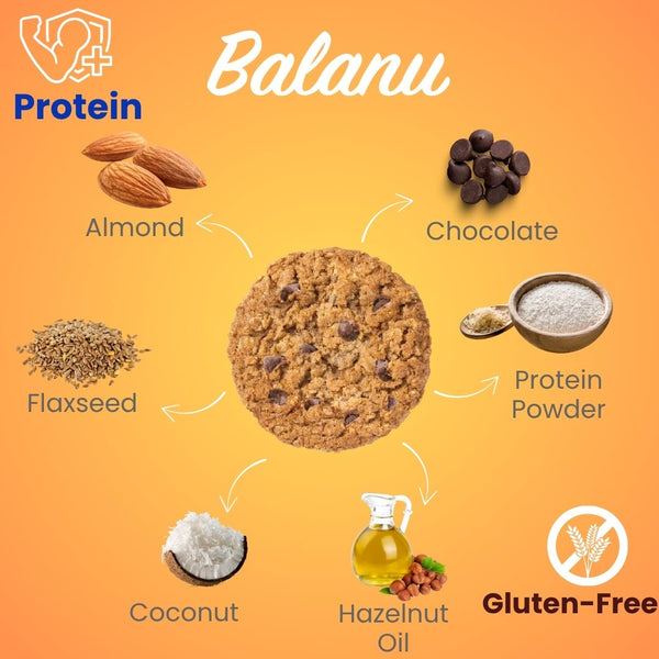 Balanu Protein-Schokolade & Kokos-Mandel-Keks 60g