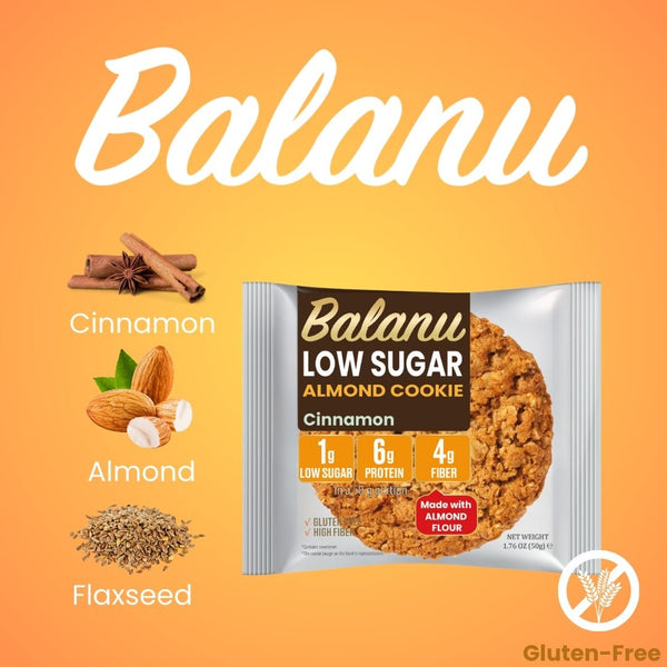 Balanu Niedrigzucker-Zimt-Mandelkeks 50g