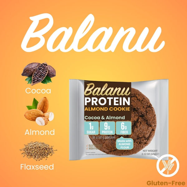 Balanu Protein-Mandelkeks mit Kakao 60g
