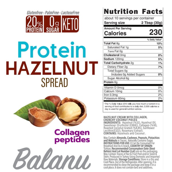 Protein Hazelnut 320 Gr