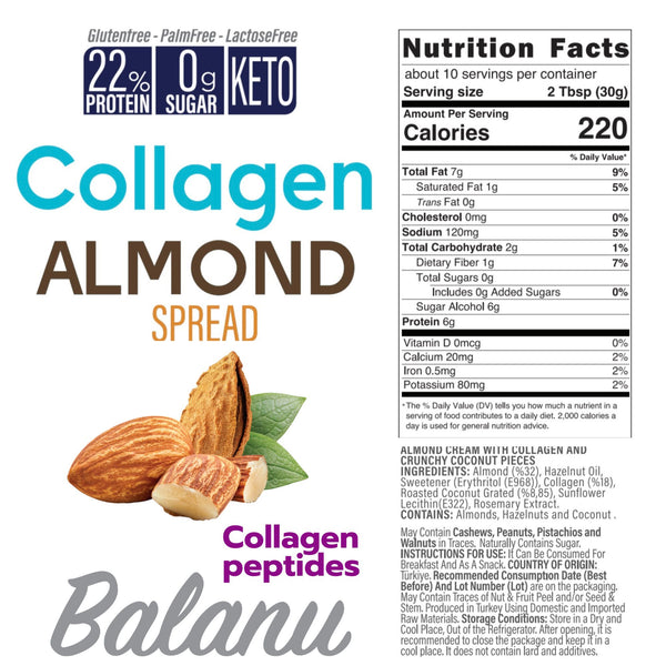 Collagen Almond 320 Gr