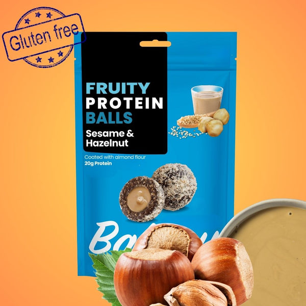 Fruchtige Tahini- & Haselnuss-Proteinbällchen 110g