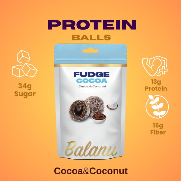 Fudge Chocolate, Cocoa and Coconut 110 Gr x 6 