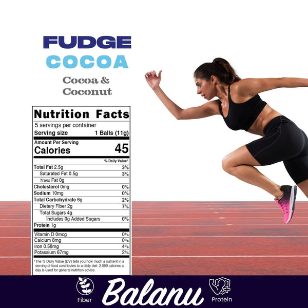 Fudge Chocolate, Cocoa and Coconut 110 Gr x 6 