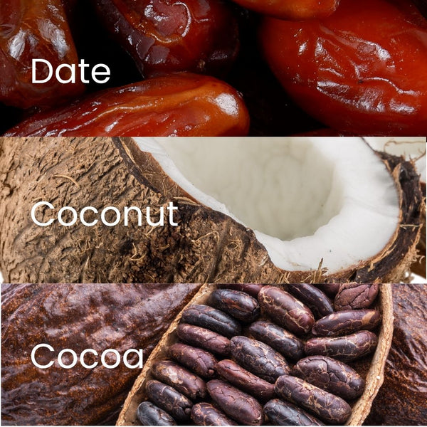 Kakaofruchtbällchen mit Kokosüberzug Fudge 55g x6 Stück