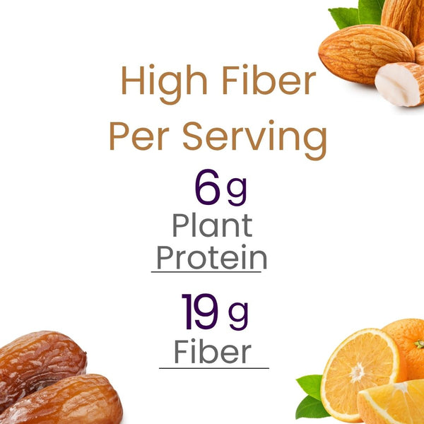 Fruchtige Orangen- & Mandel-Proteinbällchen 55g x6 Stück