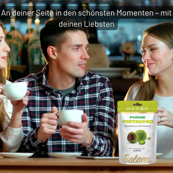 Fudge Sauerkirsche und Pistazie Snack 110 Gr x 6