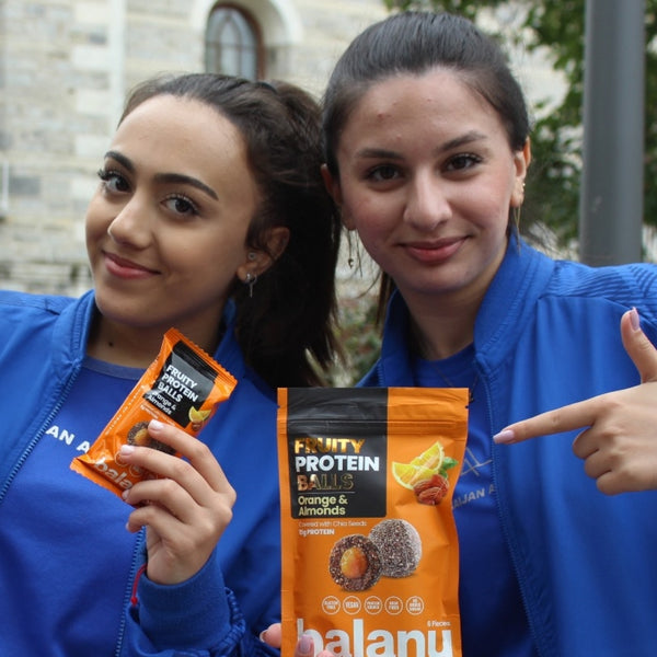 Fruity Protein Bällchen Orange & Mandeln 55 Gr x 6