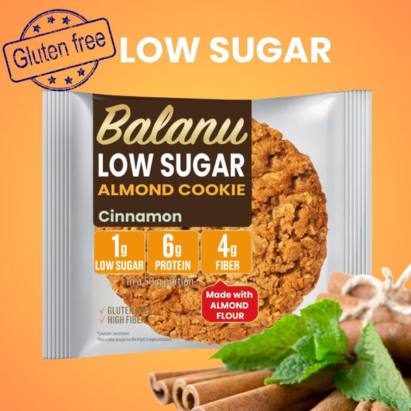 Balanu Niedrigzucker-Zimt-Mandelkeks 50g