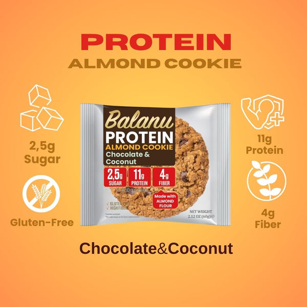 Balanu Protein-Schokolade & Kokos-Mandel-Keks 60g