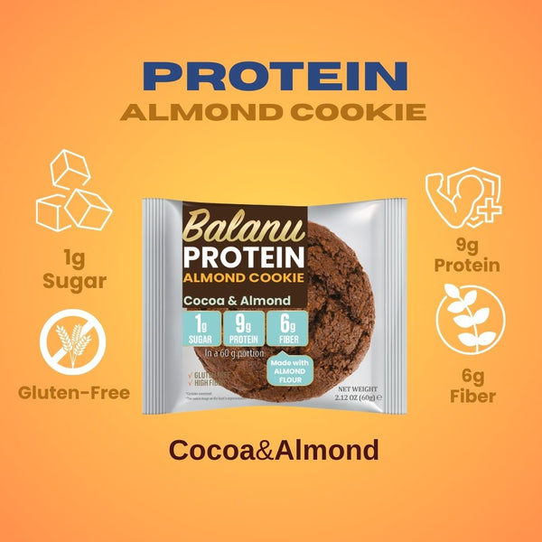 Balanu Protein-Mandelkeks mit Kakao 60g