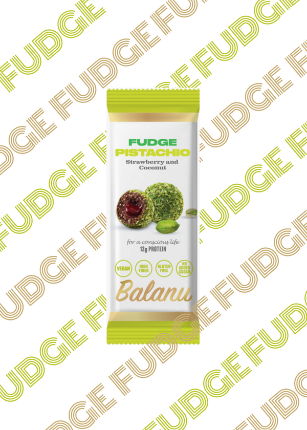 Fudge Cherry and Pistachio Snack 55g x6