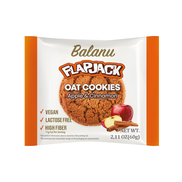 FLAPJACK OAT COOKIE – Apfel und Zimt