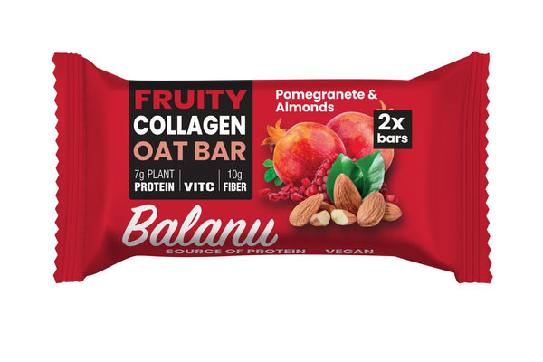 Fruity Collagen Bar pomegranate & Almonds