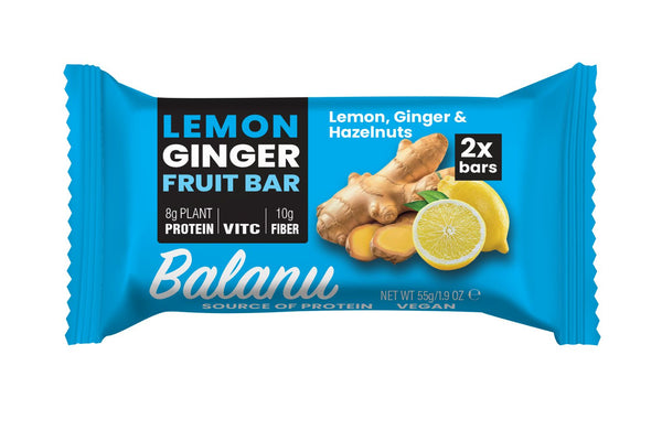 Lemon Ginger Fruit Bar