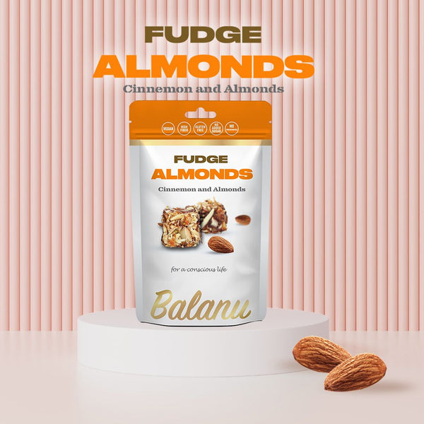 Fudge Almonds Cinnemon and Almonds 100g